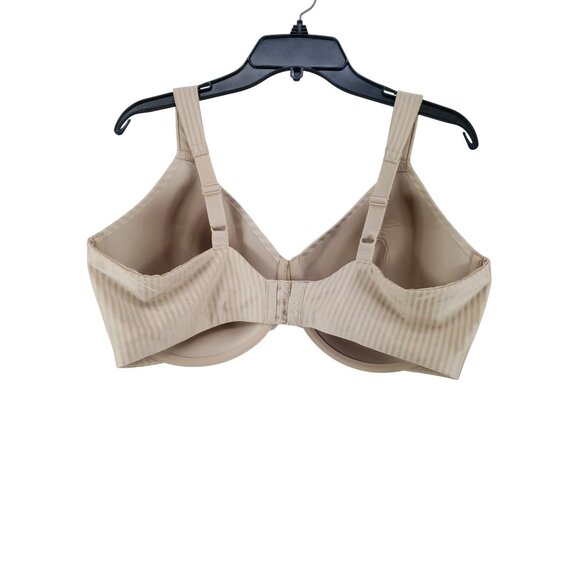 Playtex Secrets Perfectly Smooth Bra Size 44DD Nude Underwire Full Coverage - Picture 2 of 7
